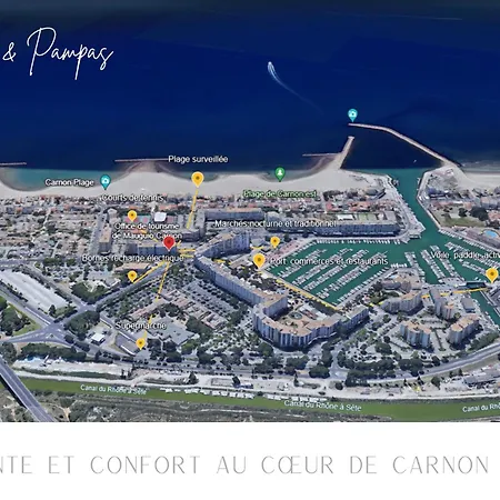 Sable & Pampas - Meuble De Tourisme 5 Etoiles Apartment Carnon-Plage Exterior photo