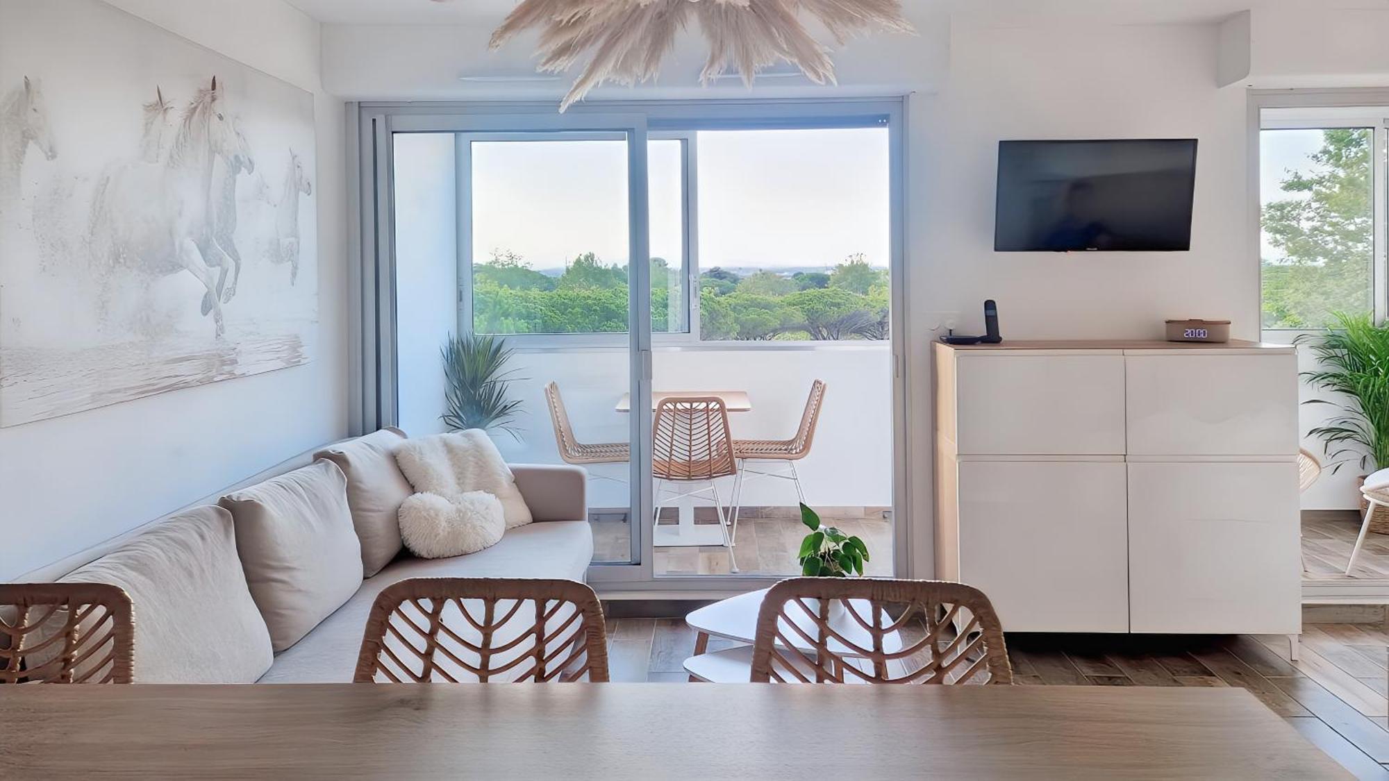 Appartement Sable & Pampas - Meuble De Tourisme 5 Etoiles Carnon-Plage